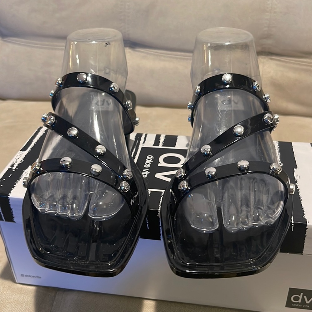 DV Dolce Vita Shelly Studded Jelly Sandal